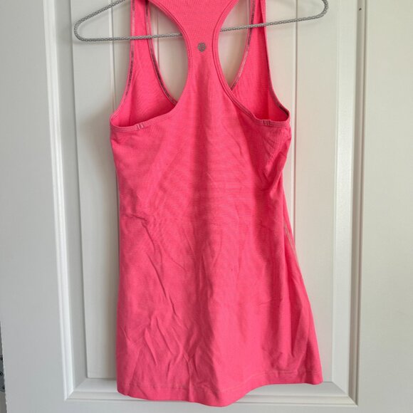 Lululemon coral pink tank top - Picture 2 of 4